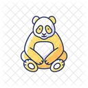 Großer Panda  Symbol