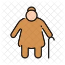 Großmutter Zeichen  Symbol