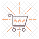 Größter Online-Shopping-Tag  Symbol