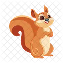 Squirrel Icons Ground Squirrel Cute Squirrel Icon