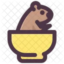 Groundhog In Bowl  Icon