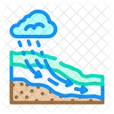 Groundwater Flow Hydrogeologist Icon
