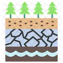 Groundwater Aquifer Source Icon