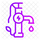 Groundwater Underground Extraction Icon