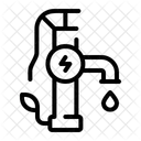 Groundwater Underground Extraction Icon