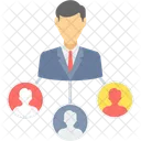 Group Communication People Icon