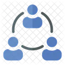Group Meeting Communication Icon