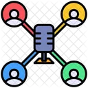 Group Microphone Support Icon