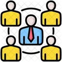 Group Employee Together Icon