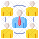 Group Employee Together Icon