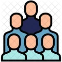 Group People Located Icon