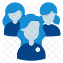 Group Woman Team Icon