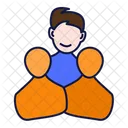 Group Happy Discussion Icon