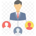 Group Communication People Icon