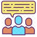 Igroup Chat Group Chat Group Chatting Icon