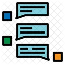 Communication Users Group Chat Icon