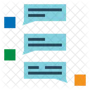 Communication Users Group Chat Icon