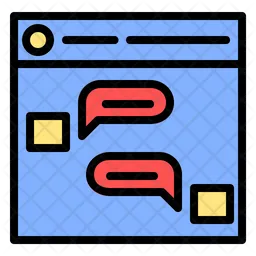 Group Chatting  Icon