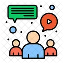 Group Chatting  Icon