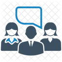 Conversation Discussion Meeting Icon