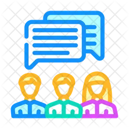 Group Communication  Icon