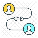 Connection Person Group Icon