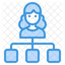 Group Organization Leader Icon