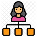 Group Organization Leader Icon