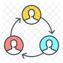 Connection Person Group Icon