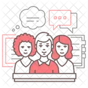 Group Conversation  Icon