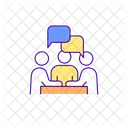 Discussion Communication Support Icon