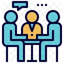 Group Discussion Meeting Icon