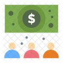 Group Earning  Icon