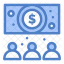 Group Earning  Icon
