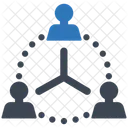 Group Feedback Global Hierarchy Icon