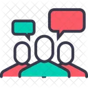 Group Chat Men Icon