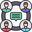 Group Team Collaboration Icon