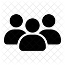 Group Crowd Collaboration Icon