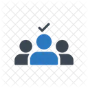 Group Team Management Icon