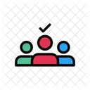 Group Team Management Icon