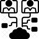 Clusters Group Logic Icon