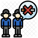 Group No Smoking People Icon