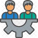 Group Leader Leadership Icon