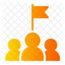 Group Teamwork Audience Icon