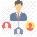 Group Communication People 아이콘