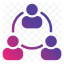 Group Meeting Communication Icon