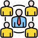 Group Employee Together Icon