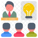 Group mentoring  Icon