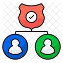 Group Security Team Security Community Security Icon