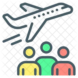 Group travel  Icon